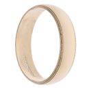 9ct Yellow Gold Patterned Edge 5mm Wedding Band