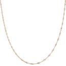 9ct Yellow Gold Twist Chain 18"