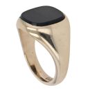 9ct Yellow Gold Onyx Signet Ring