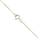 9ct Yellow Gold 0.10ct Diamond Heart Pendant and Chain 18"