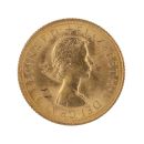 1962 Elizabeth II Decimal Portrait UK Full Sovereign Coin