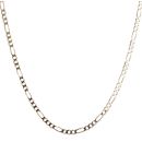 9ct Yellow Gold Figaro Chain 18"