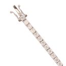 9ct White Gold Cubic Zirconia Bracelet 7"