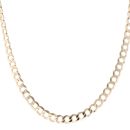 9ct Yellow Gold Curb Chain 22"