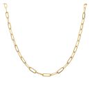 22ct Yellow Gold Staple Fancy Chain 20"