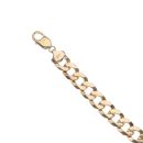 9ct Yellow Gold Curb Bracelet 8"
