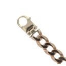 9ct Yellow Gold Curb Bracelet 9"