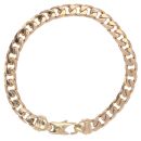 9ct Yellow Gold Curb Bracelet 8.5"