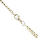 9ct Yellow Gold Double Curb Chain 18"