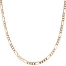 9ct Yellow Gold Figaro Chain 22"