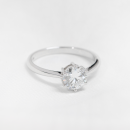 9ct White Gold 1.50ct Lab Grown Diamond Solitaire Ring