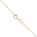 18ct Yellow Gold Orange Gemstone Petal Pendant and Chain 18"