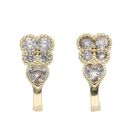 14ct Yellow Gold Cubic Zirconia Fancy Earrings