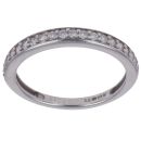 9ct White Gold 0.17ct Brilliant Cut Diamond Eternity Ring