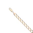 9ct Yellow Gold Curb Bracelet 9"