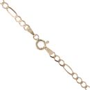 9ct Yellow Gold Figaro Chain 18"