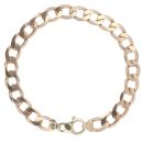 9ct Yellow Gold Curb Bracelet 8"