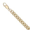 9ct Yellow Gold Curb Bracelet 8"