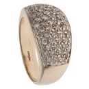 9ct Yellow Gold 1.00ct Brilliant Cut Diamond Fancy Ring
