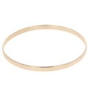 9ct Yellow Gold Plain Bangle