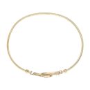 9ct Yellow Gold Cubic Zirconia Twist Bangle