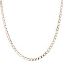 9ct Yellow Gold Curb Chain 18"