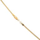 22ct Yellow Gold Milan Chain 16"