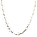 9ct Yellow Gold Double Curb Chain 16"