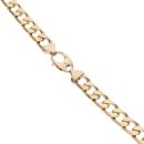 9ct Yellow Gold Curb Chain 22"