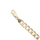 9ct Yellow Gold Curb Bracelet 8"