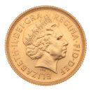2000 Elizabeth II Fourth Portrait UK Full Sovereign Coin