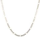 9ct Yellow Gold Figaro Chain 24"