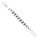 Silver Curb 8.5" Bracelet by Icesia