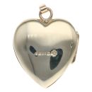 9ct Yellow and Rose Gold Tree Of Life Clogau Heart Pendant