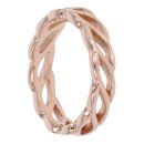 9ct Rose Gold Openwork Clogau Band Ring
