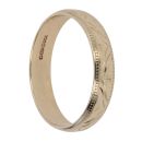 9ct Yellow Gold Patterned 3mm Wedding Band