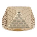 9ct Yellow Gold Pyramid Fancy Ring