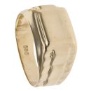 14ct Yellow Gold Watch Style Signet Ring