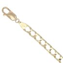 9ct Yellow Gold Square Fancy Bracelet 7.5"