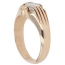 9ct Yellow Gold 0.75ct Diamond Signet Ring