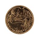 2012 Elizabeth II Fourth Portrait UK Full Sovereign Coin