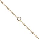 9ct Yellow Gold Twist Chain 22"