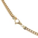 9ct Yellow Gold Fancy Curb Chain 28"