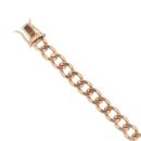 9ct Yellow Gold Curb Bracelet 8"