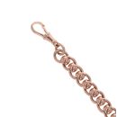 9ct Rose Gold Rollerball Bracelet 8.5"