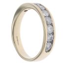 9ct Yellow Gold 0.75ct Diamond Eternity Ring
