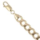 9ct Yellow Gold Curb Bracelet 7.5"