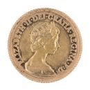 1982 Elizabeth II Half Sovereign coin