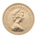 1980 Elizabeth II Decimal Portrait Full Sovereign Coin