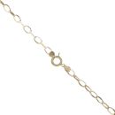14ct Yellow Gold Heart Infinity Chain 20"